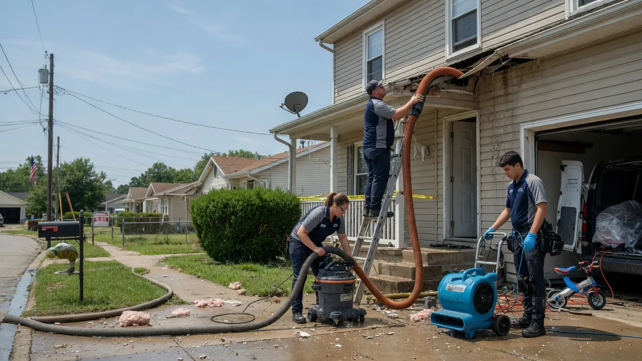 Water Damage Restoration in Houston, DE near me